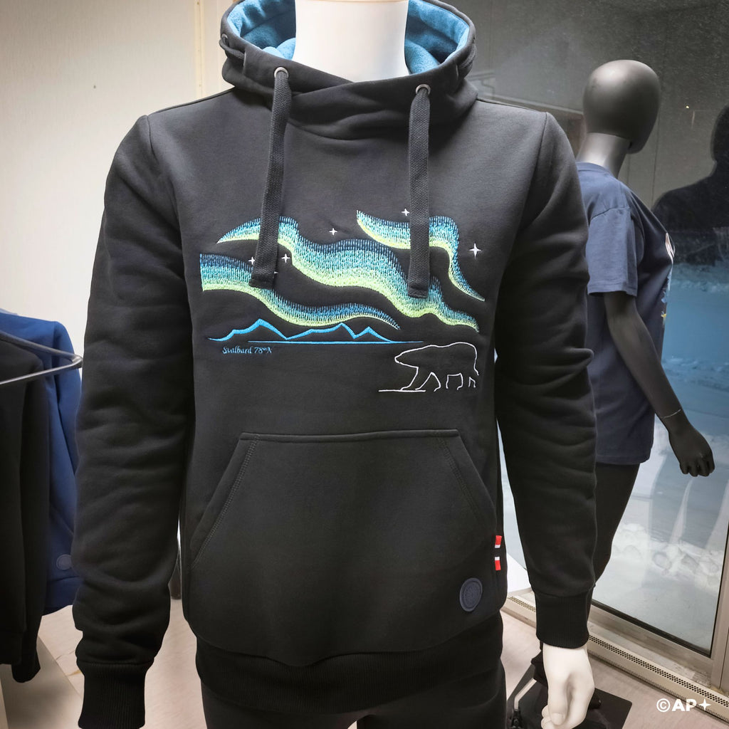 Svalbard Hettegenser – Isbjørn & Nordlys