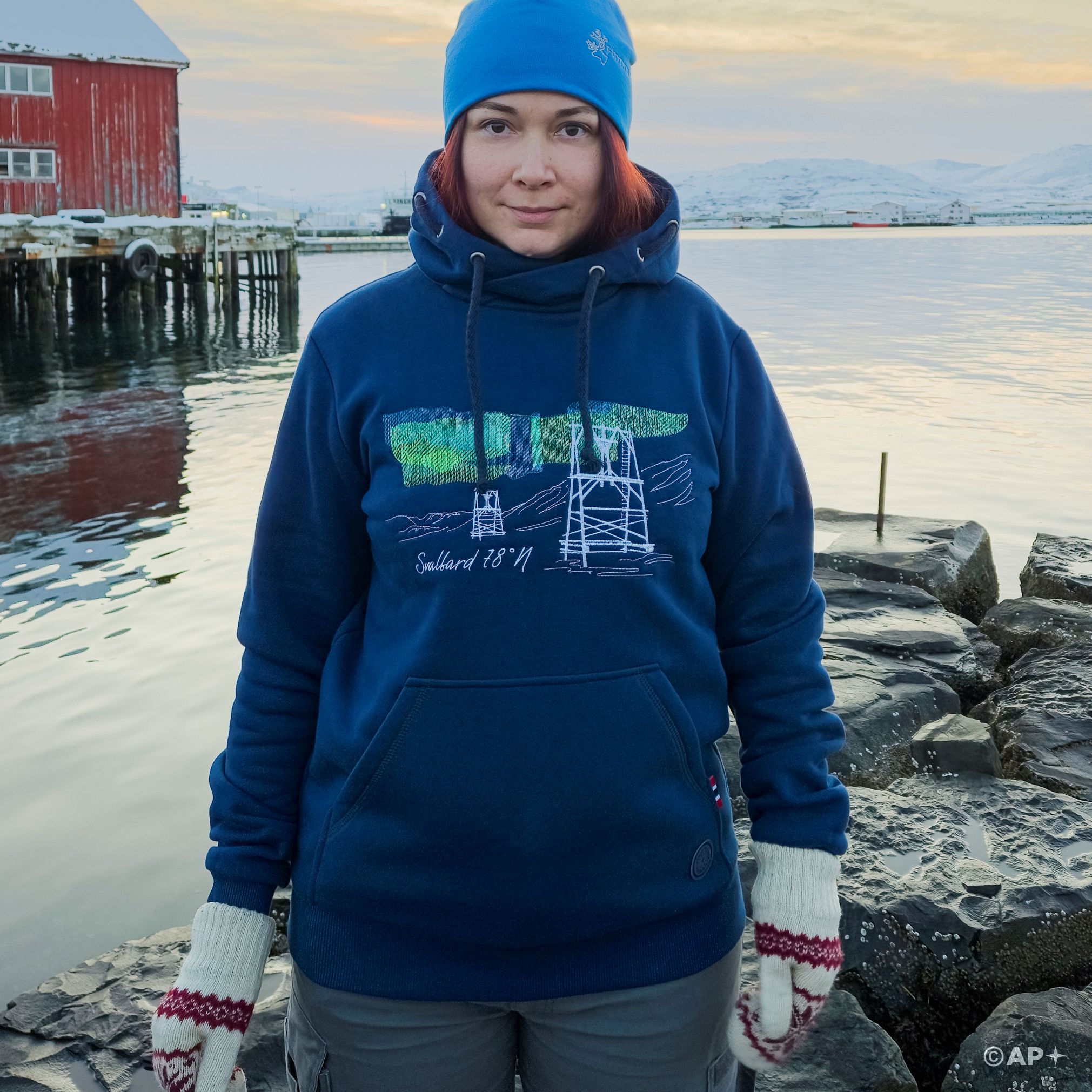 Svalbard Hoodie – Taubanen & Nordlys