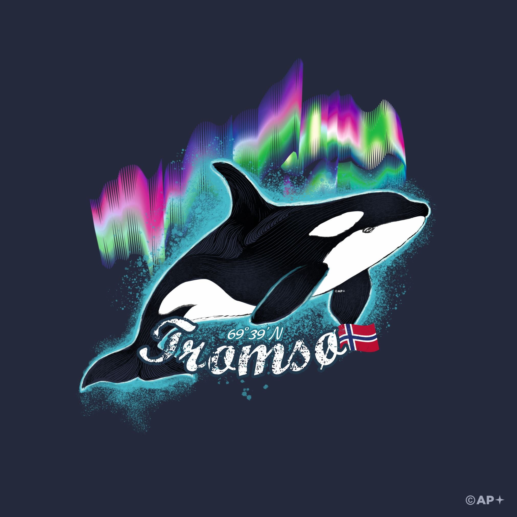 Spekkhogger i nordlyset – Tromsø