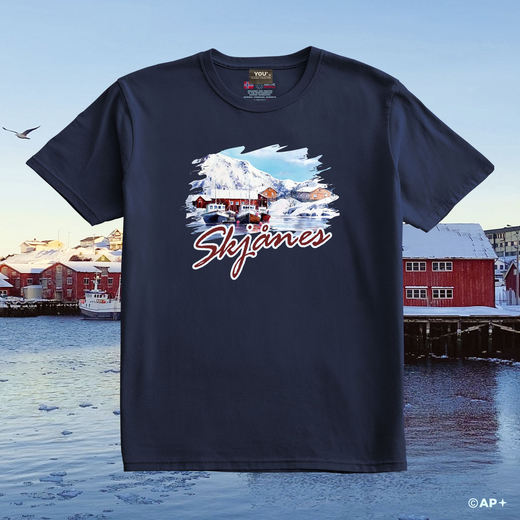 Skjånes – vinter ved havet