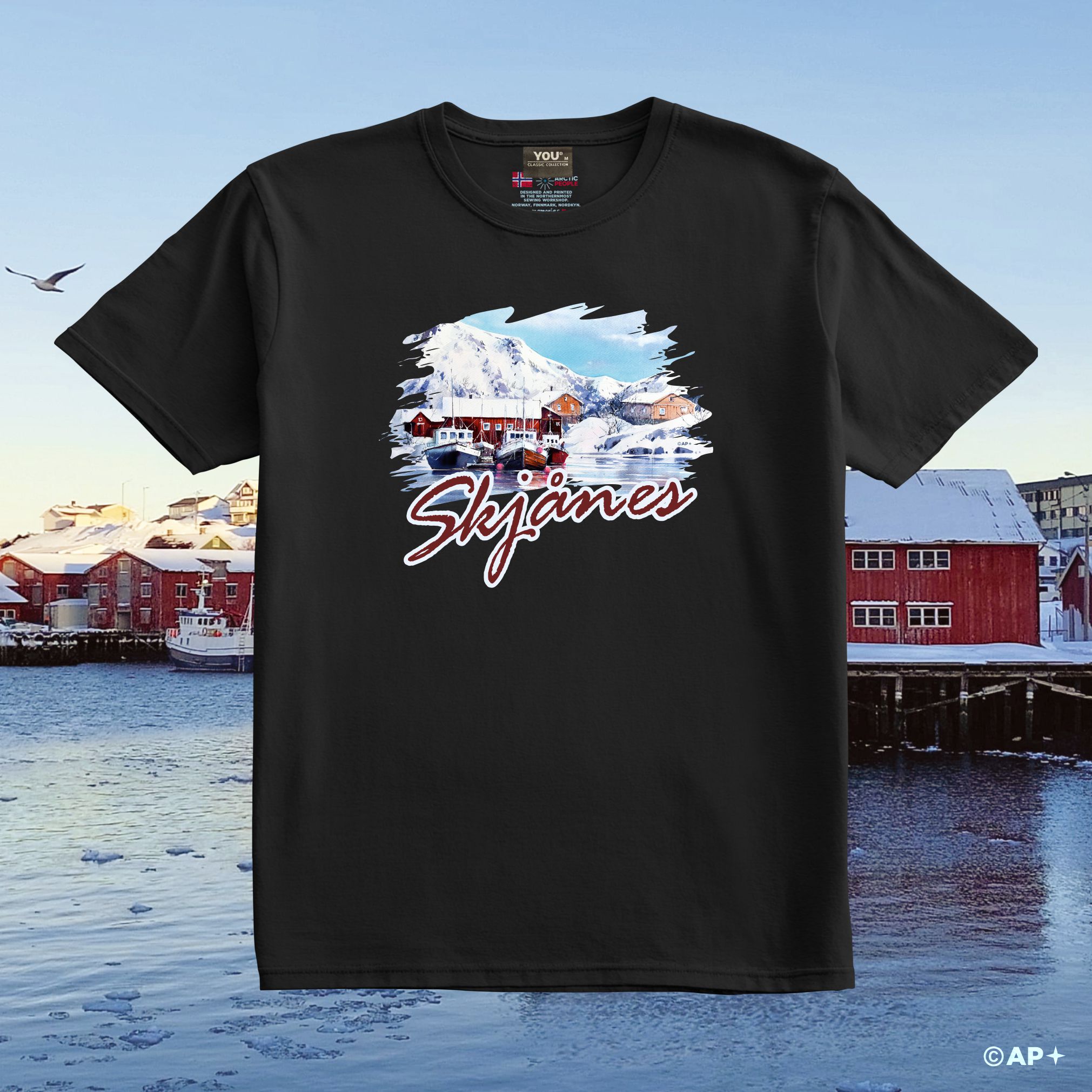 Skjånes – vinter ved havet