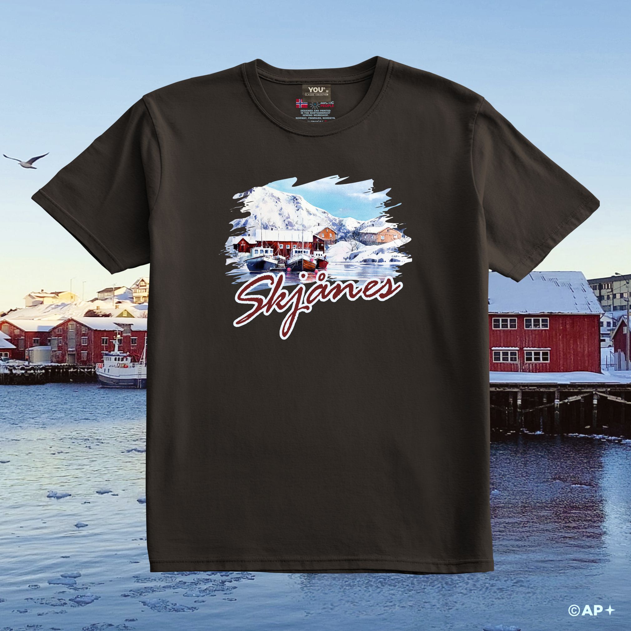 Skjånes – vinter ved havet