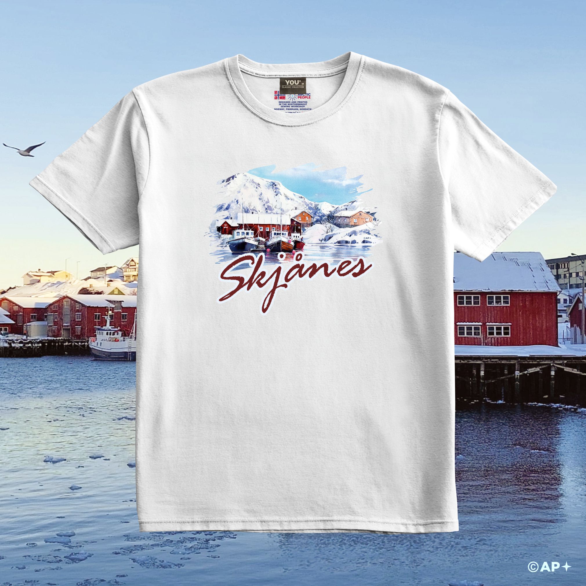 Skjånes – vinter ved havet