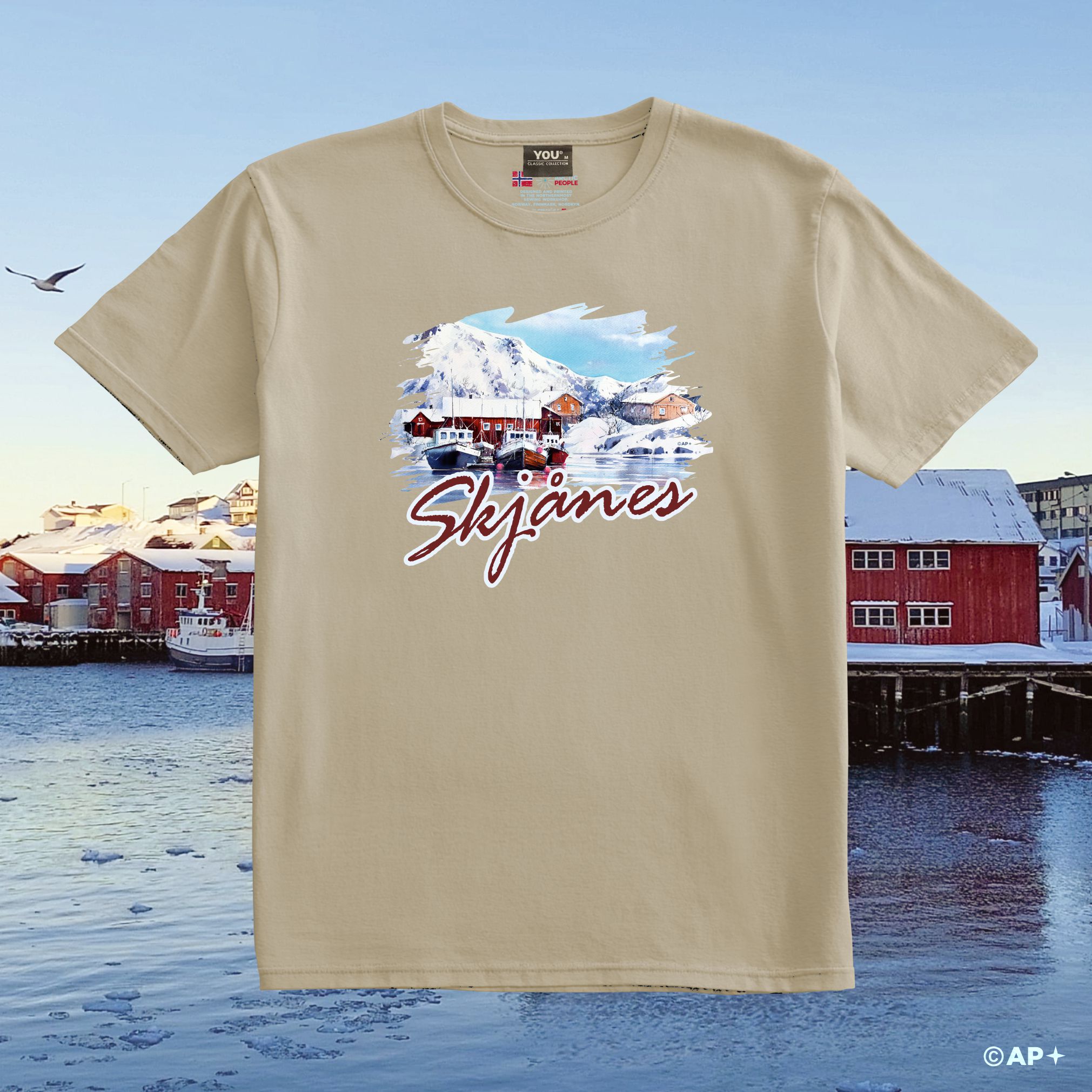 Skjånes – vinter ved havet