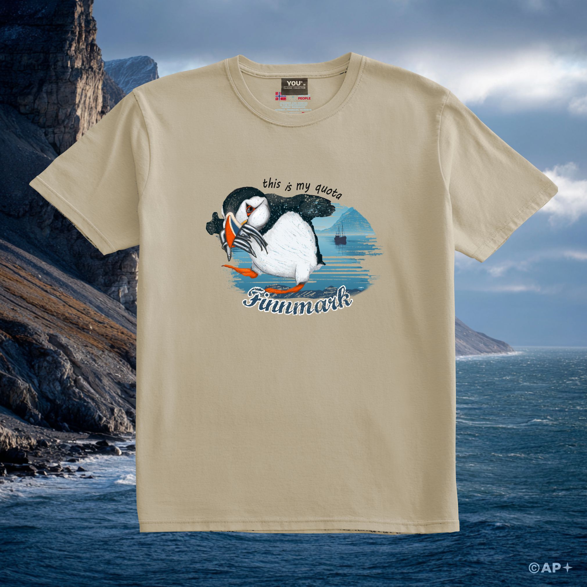 Finnmark Puffin T-Shirt