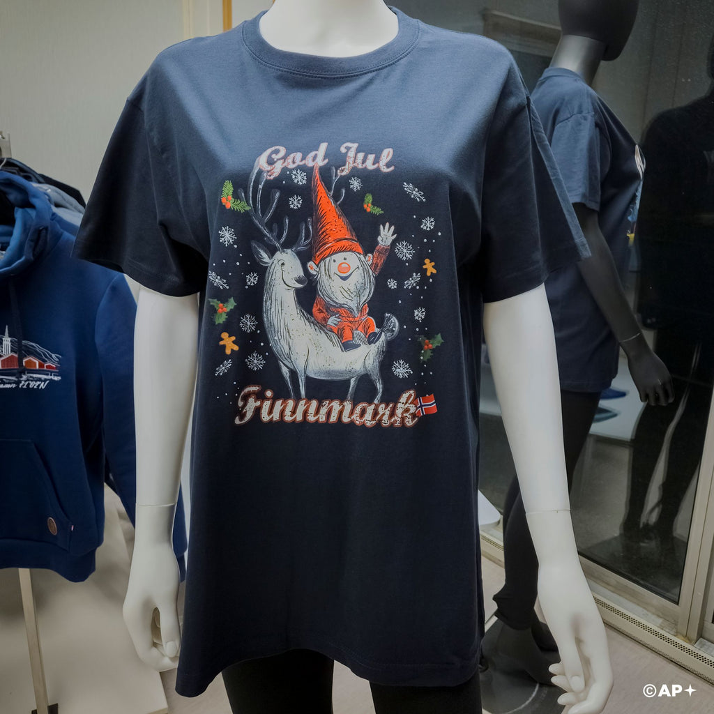 T-skjorte Julenissen i Finnmark