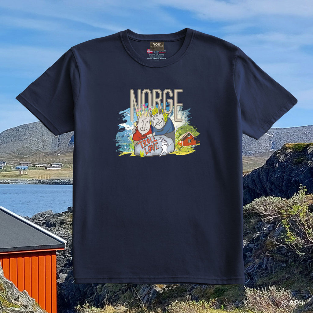 Troll Love Norge T-skjorte
