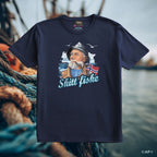 Skitt Fiske T-skjorte – Gammel Fisker
