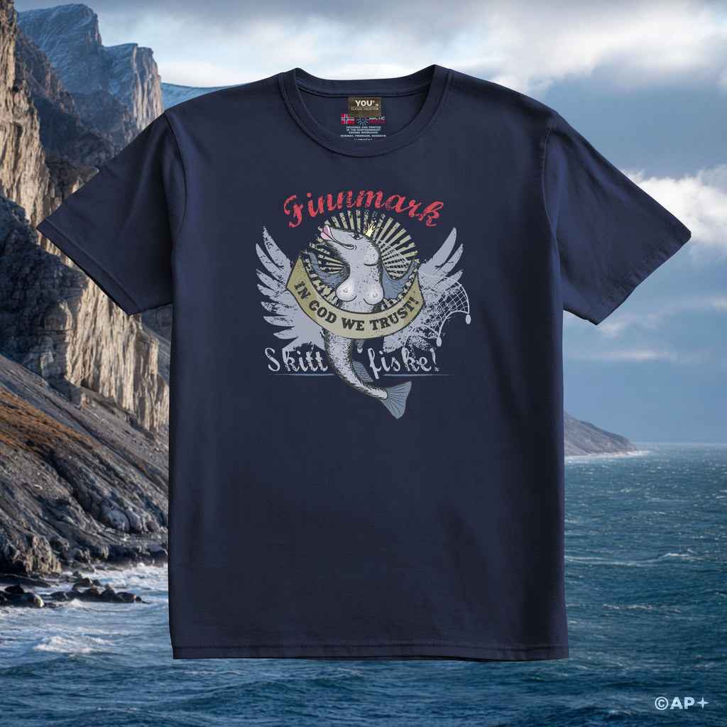 Skitt Fiske Finnmark T-skjorte