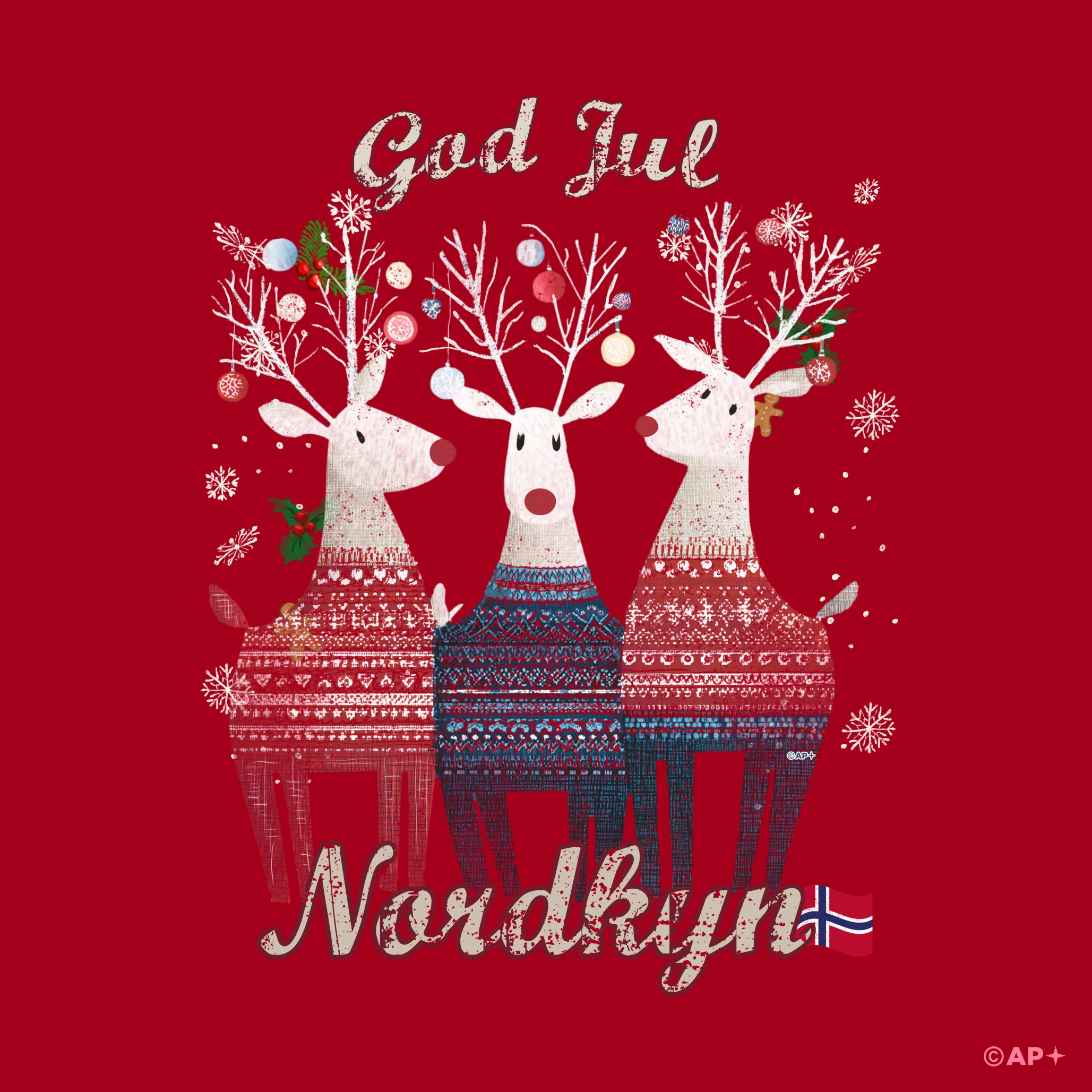 Nordkyn T-Skjorter GodJul-2-new