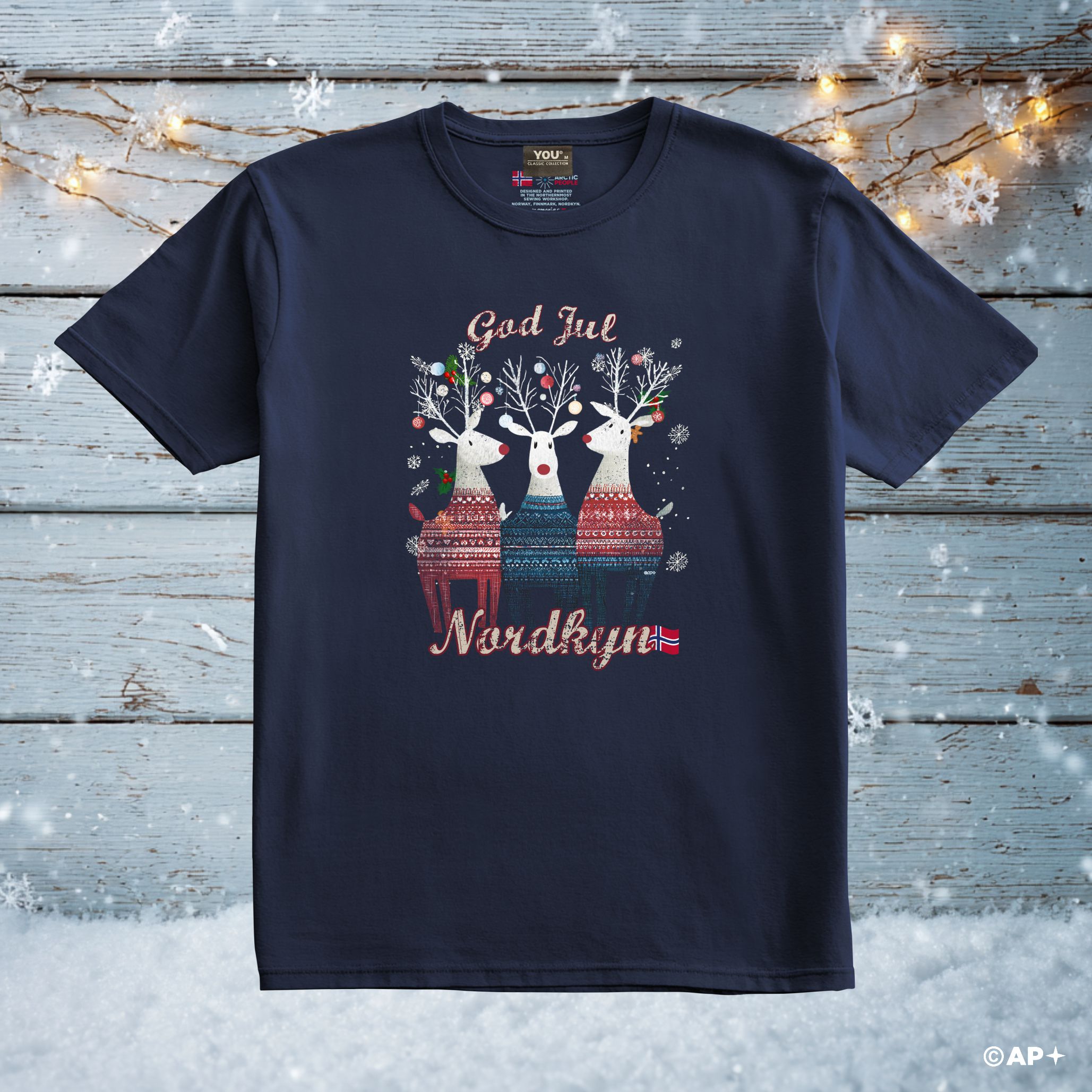 Nordkyn T-Skjorter GodJul-2-new