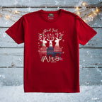 T-skjorte God Jul Alta reinsdyr