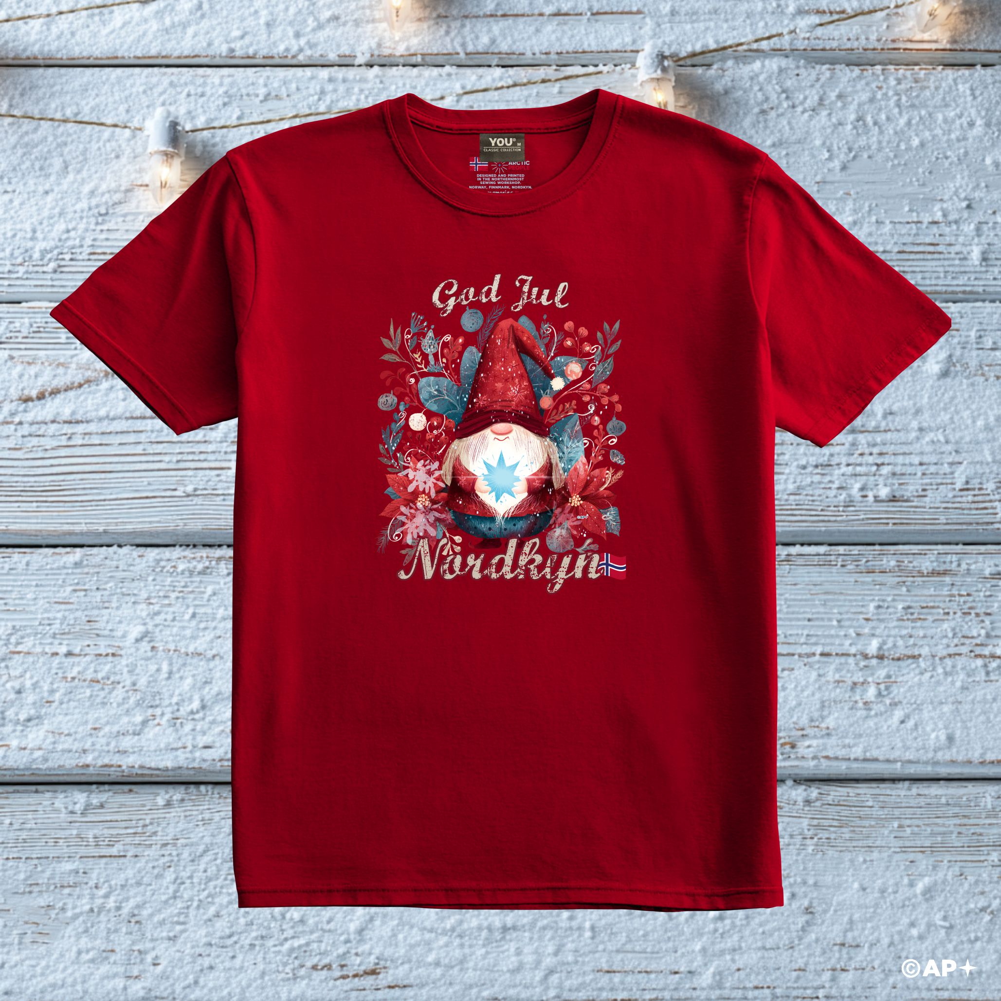 Nordkyn T-Skjorter GodJul-3-new