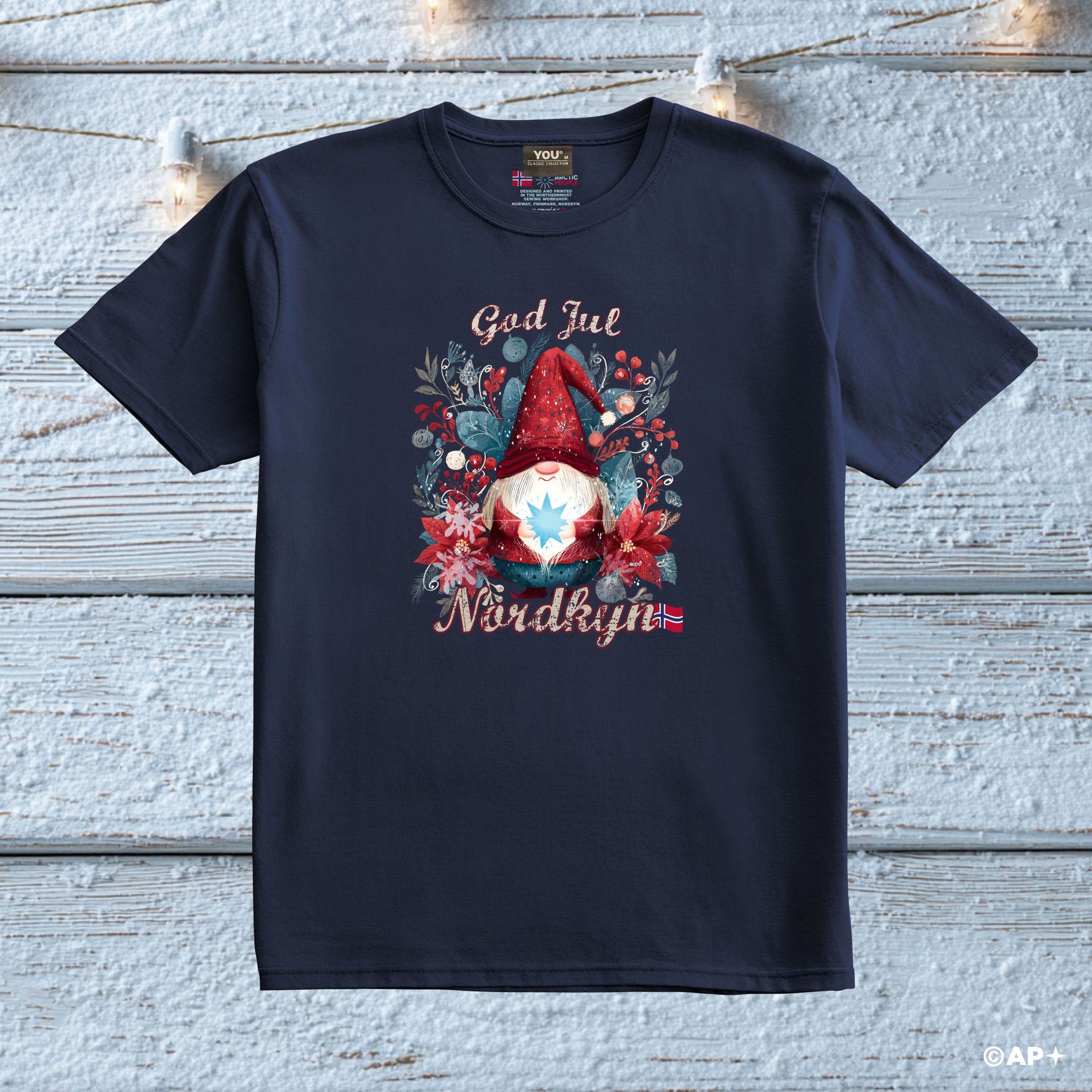 Nordkyn T-Skjorter GodJul-3-new