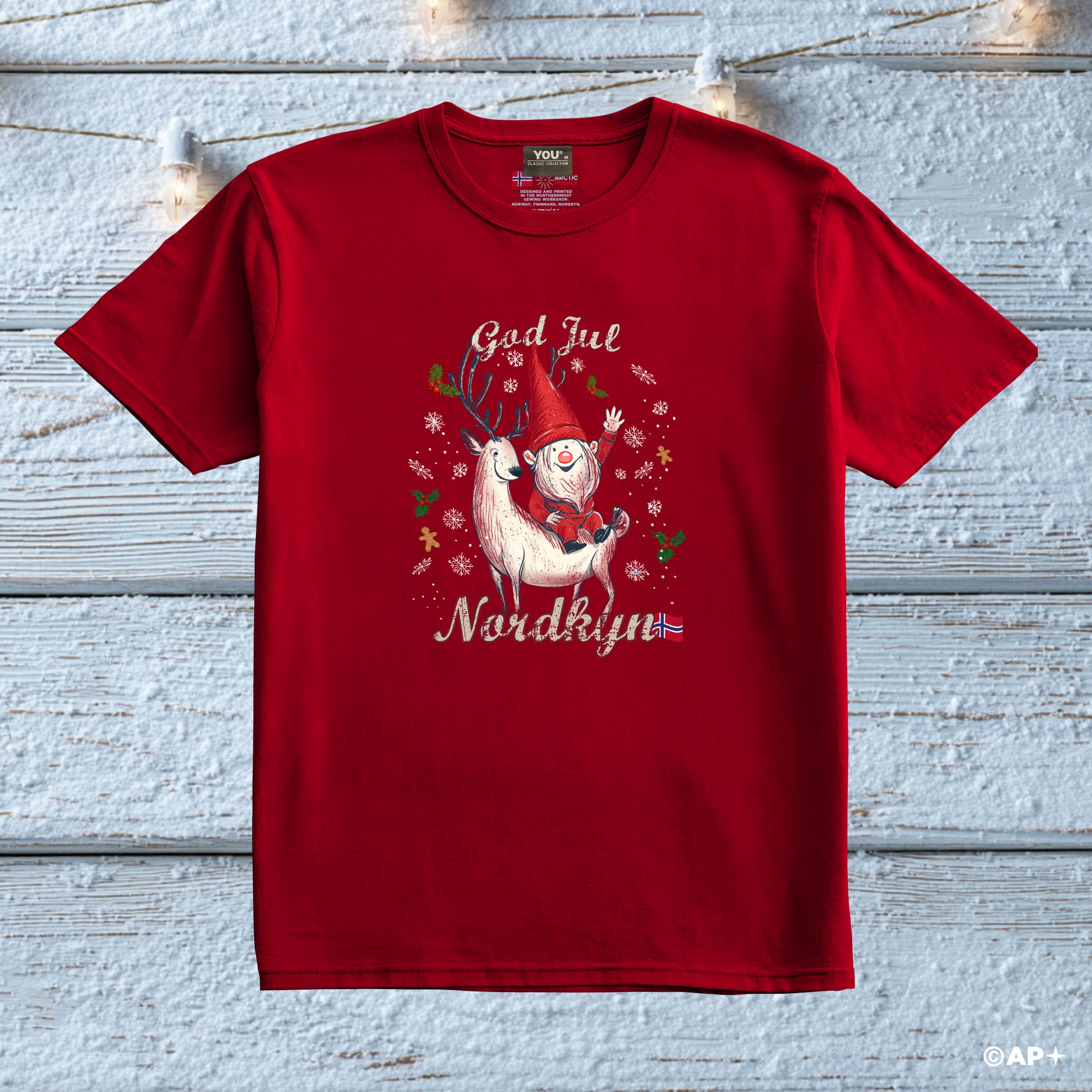 Nordkyn T-Skjorter GodJul-4-new