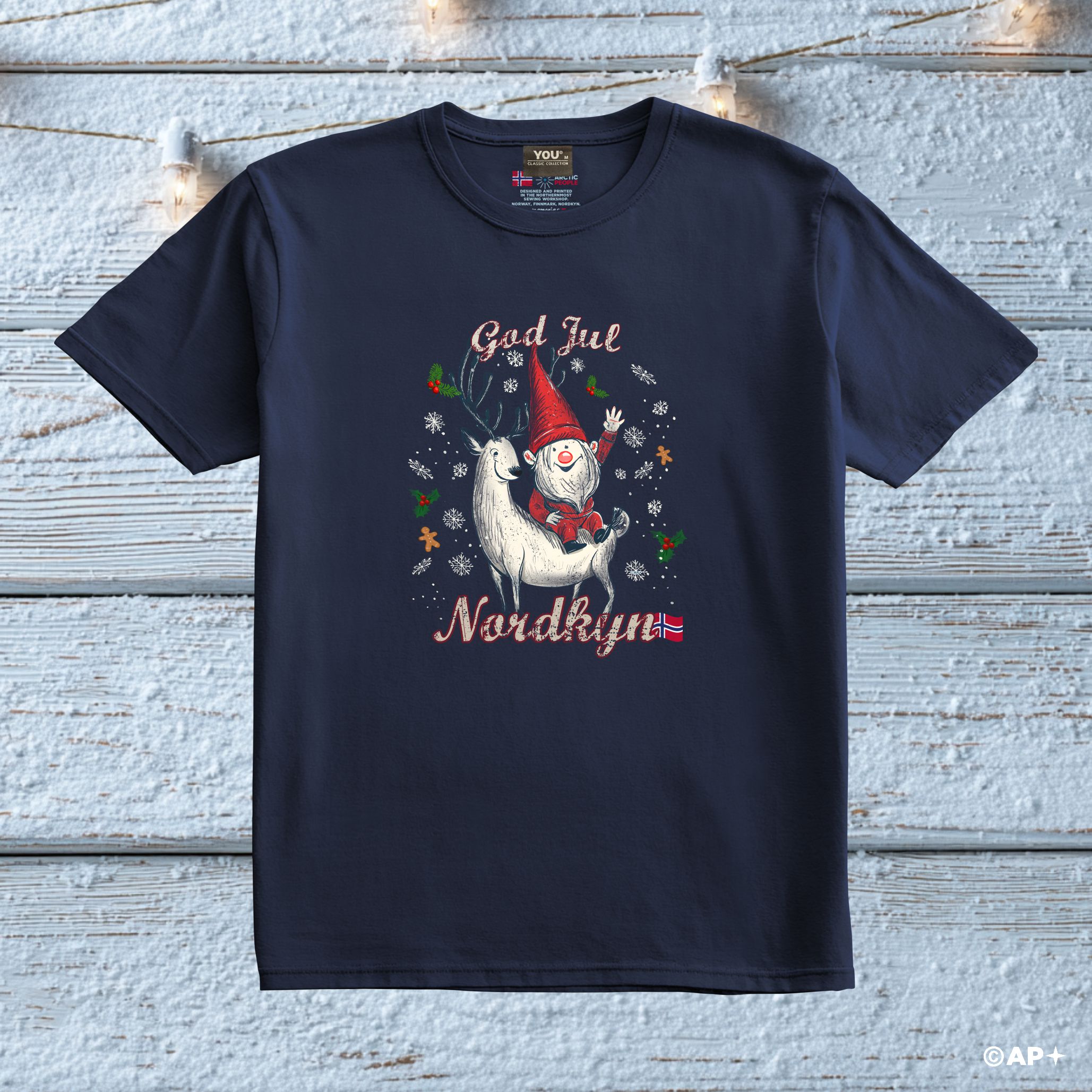 Nordkyn T-Skjorter GodJul-4-new