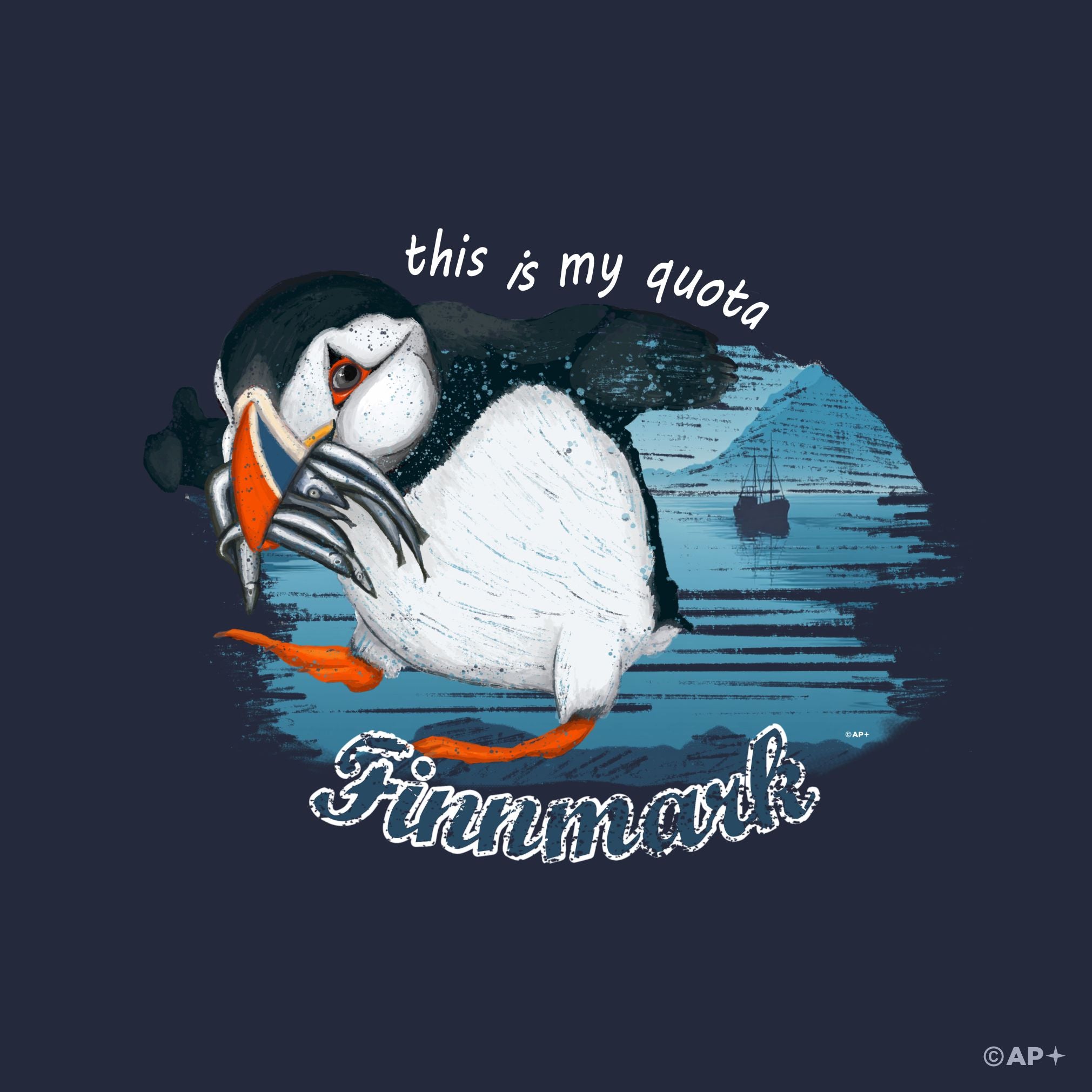Finnmark Puffin T-Shirt