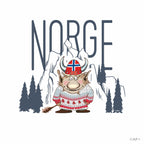 Cute Viking Troll – Norge T-Shirt