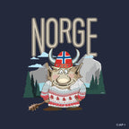 Viking Troll Norge T-Shirt – Mountain Edition