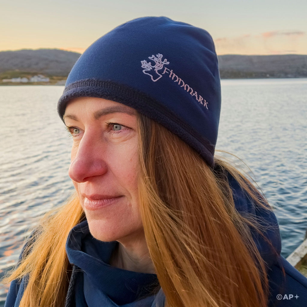 Vinterlue fra Finnmark med Reindyrmotiv