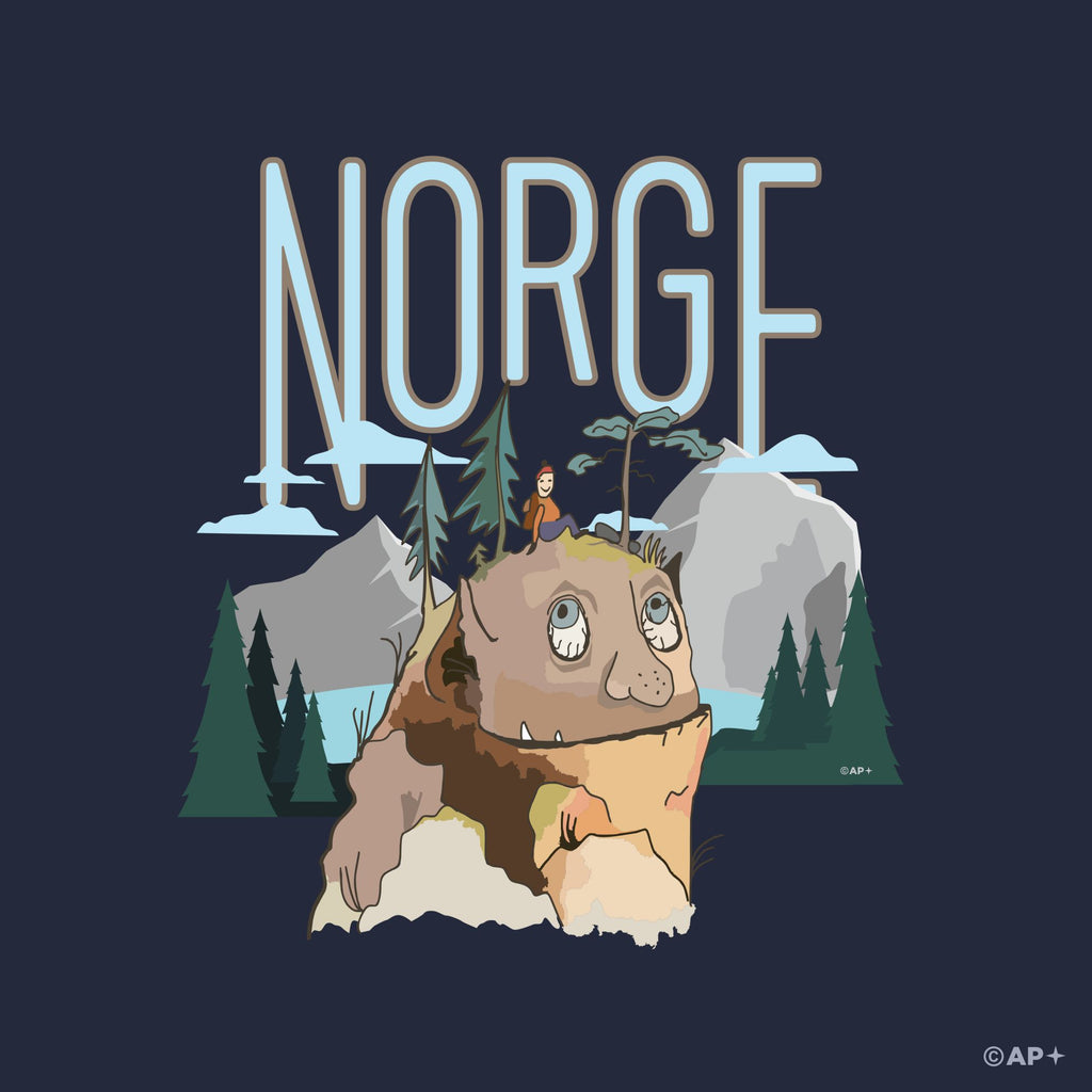 Troll i fjellet – Norge T-skjorte