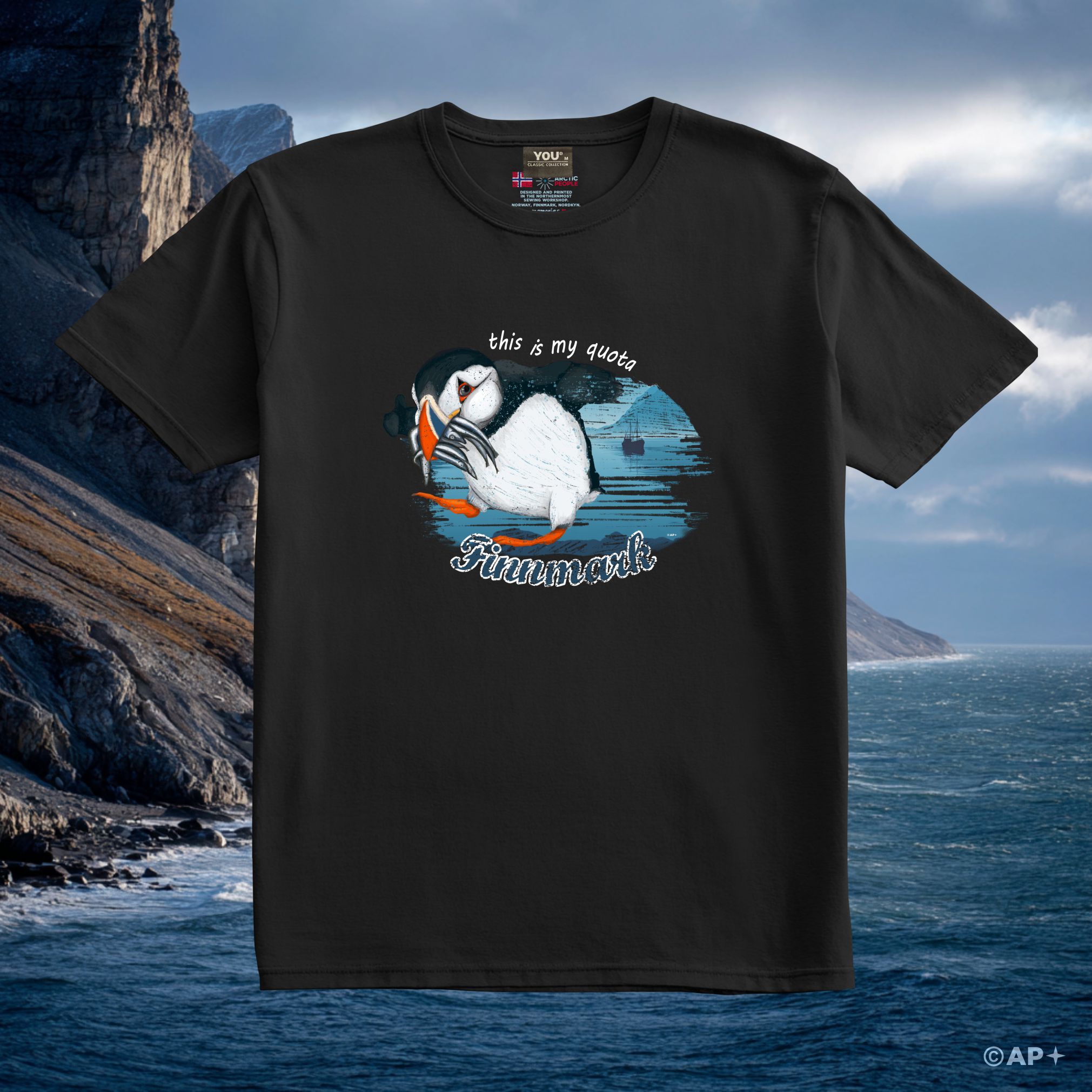 Finnmark Puffin T-Shirt