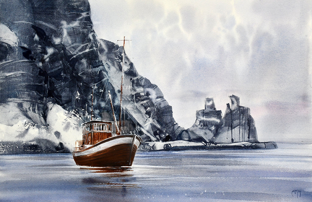 Sjarken ved Finnkirka – Kjøllefjord
