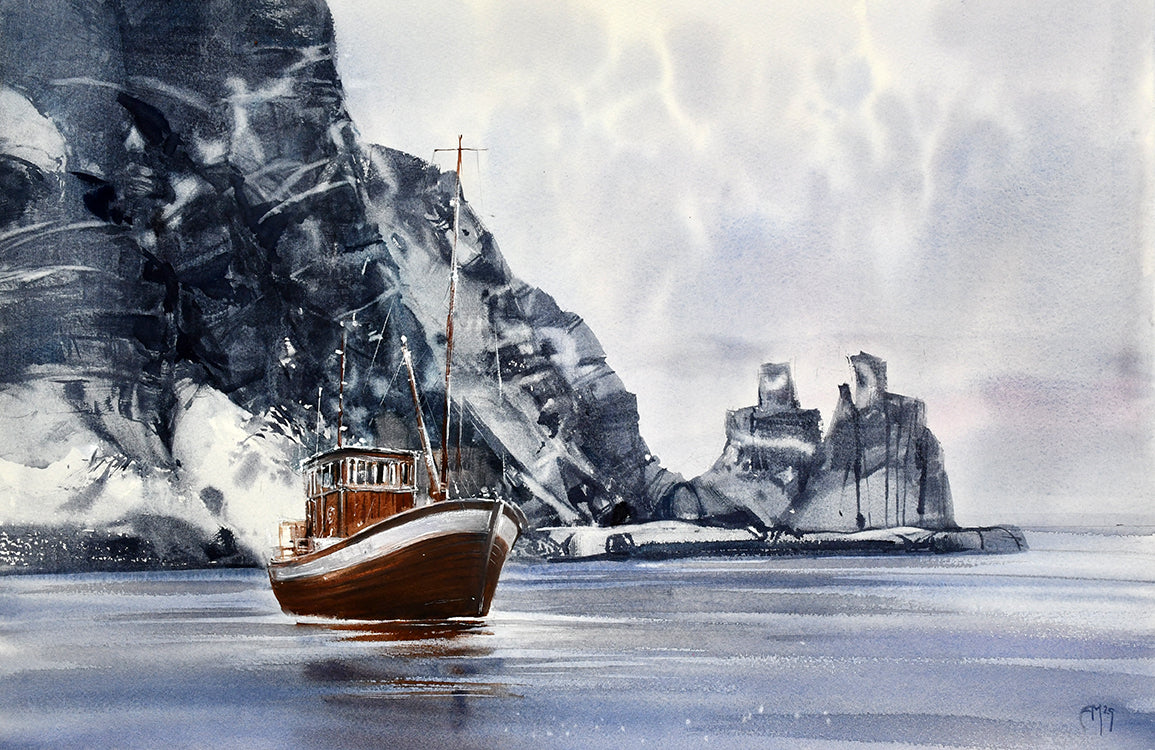 Sjarken ved Finnkirka – Kjøllefjord