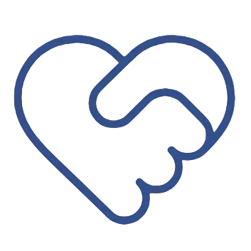 Håndlaget og varmt ikon