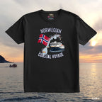 T-skjorte Norwegian Coastal Voyage