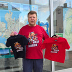 Heia Norge supporter T-shirts in adult and children's sizes