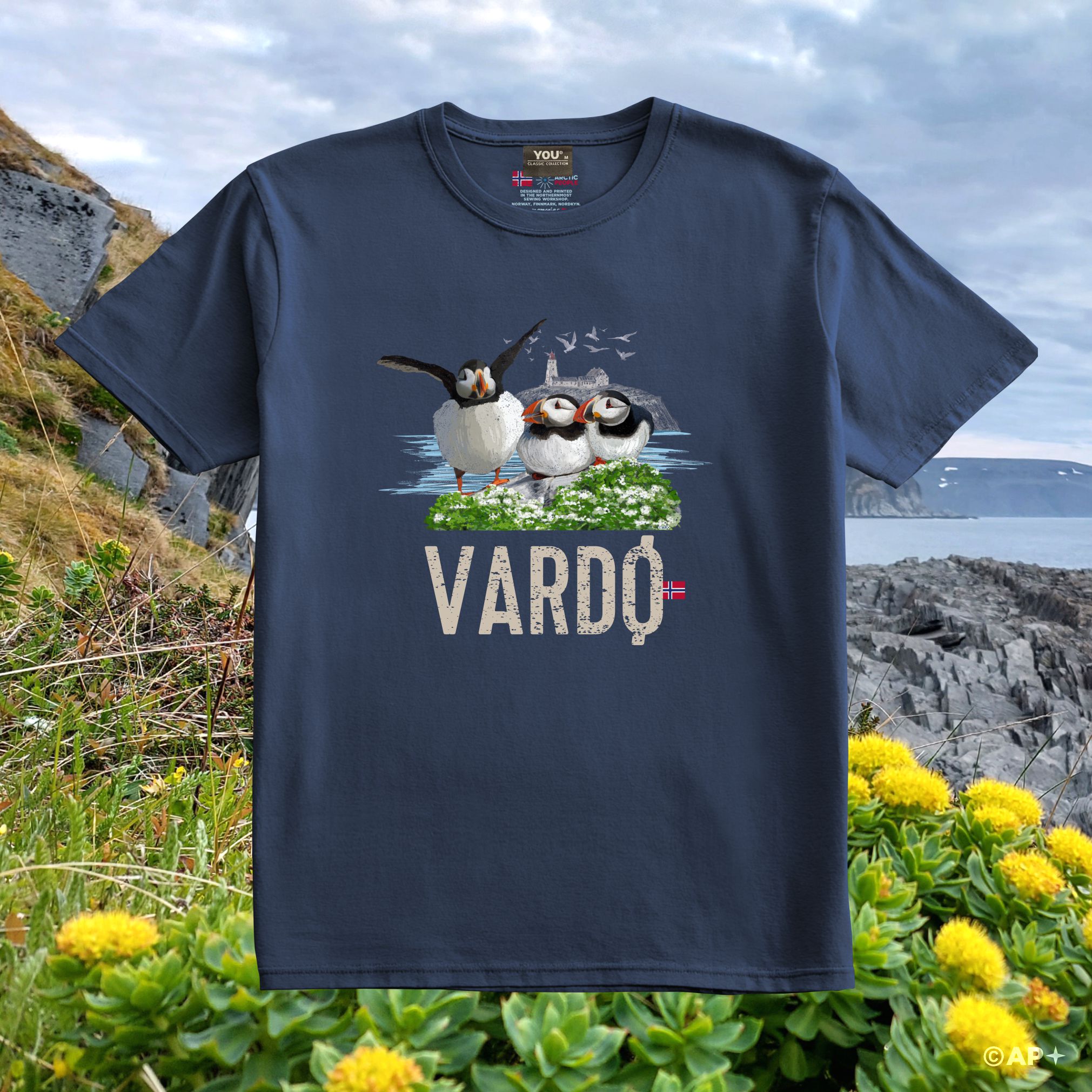 Vardø lundefugl T-skjorte