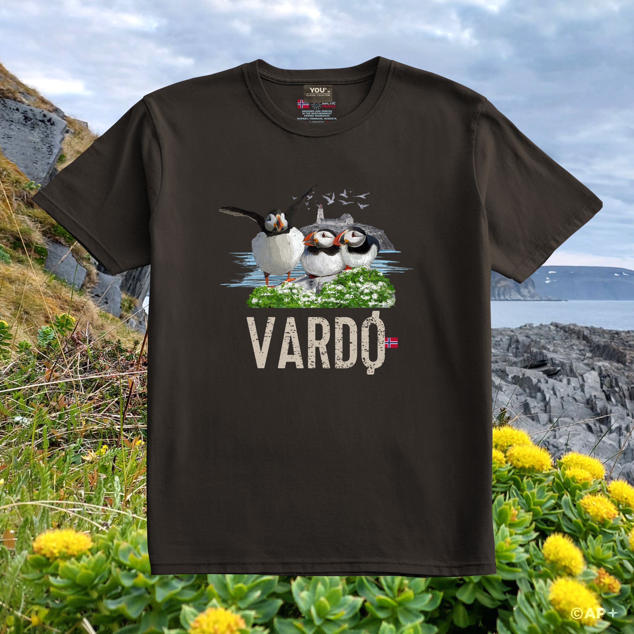 Vardø lundefugl T-skjorte