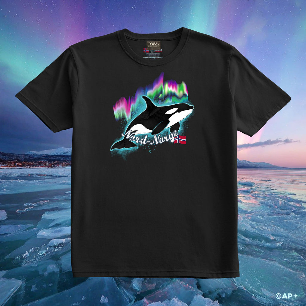 Spekkhogger-motiv T-skjorte – Alta, Nord-Norge