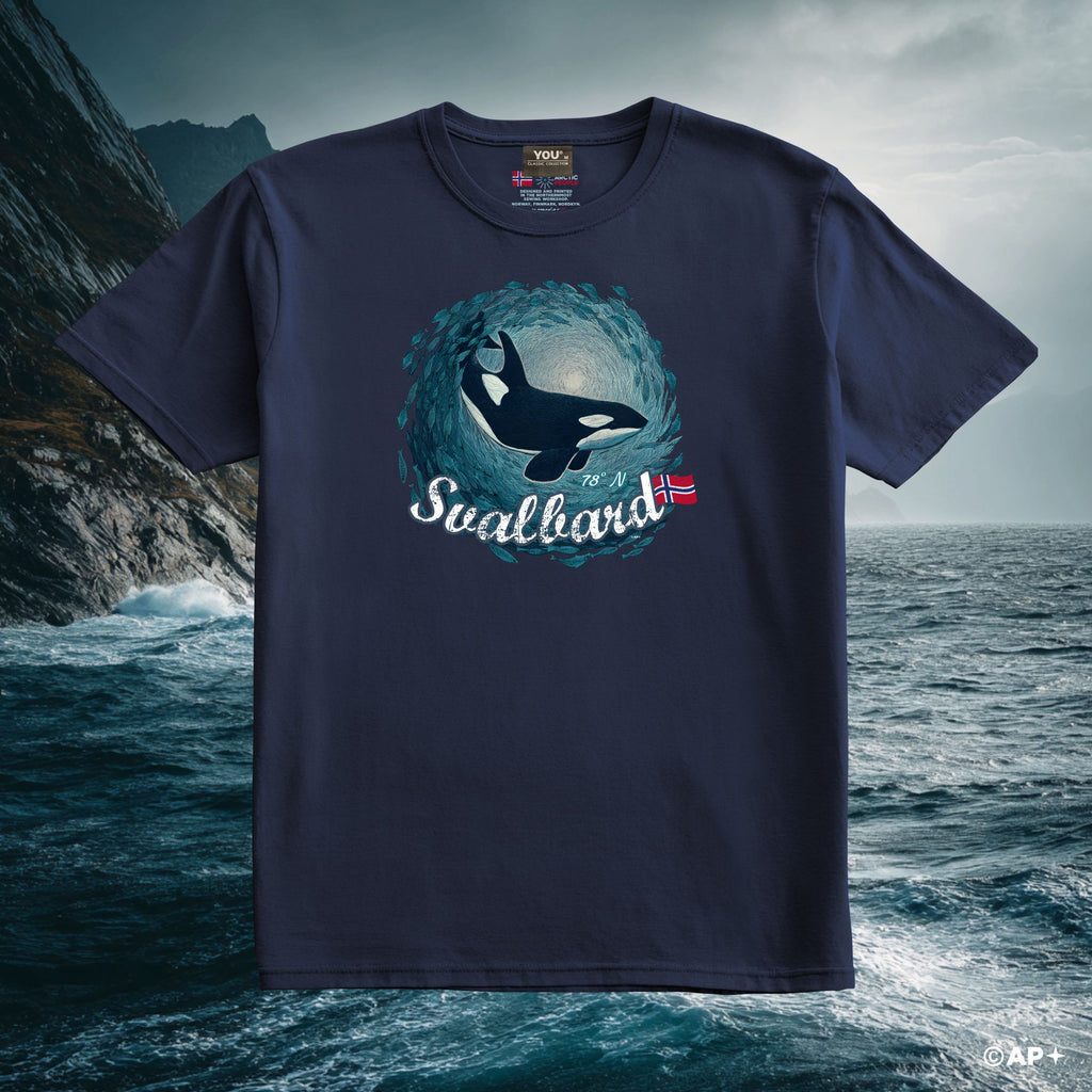 Spekkhogger-motiv T-skjorte – Svalbard, Arktis