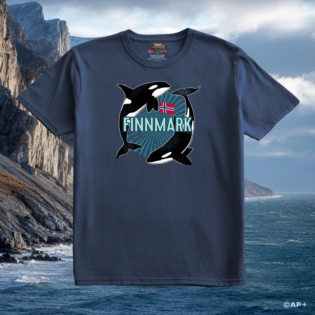 Spekkhogger-motiv T-skjorte – Finnmark, Nord-Norge