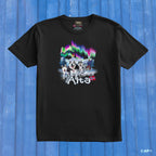 T-skjorte Alta hundekjøring Nordlys