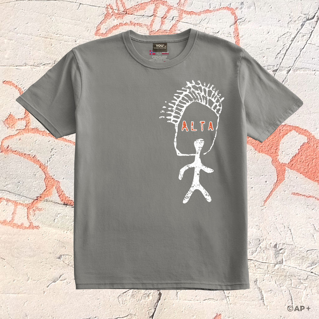 T-skjorte Alta helleristning