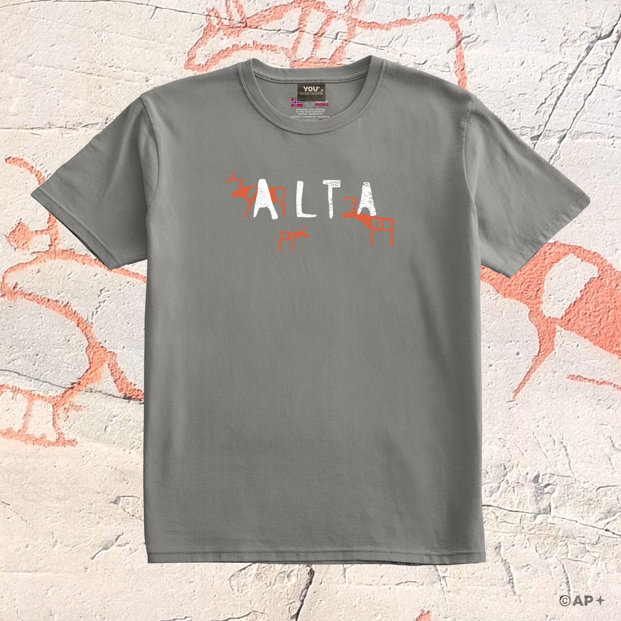 Alta bergkunst T-skjorte