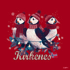 T-skjorte med lundefugl Kirkenes