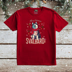 Svalbard Husky Christmas T-shirt 78°N