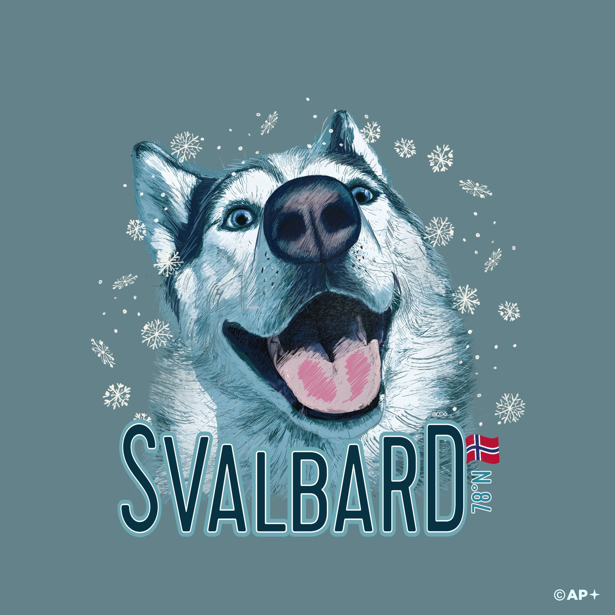 Husky Nose-to-Nose – Svalbard Edition
