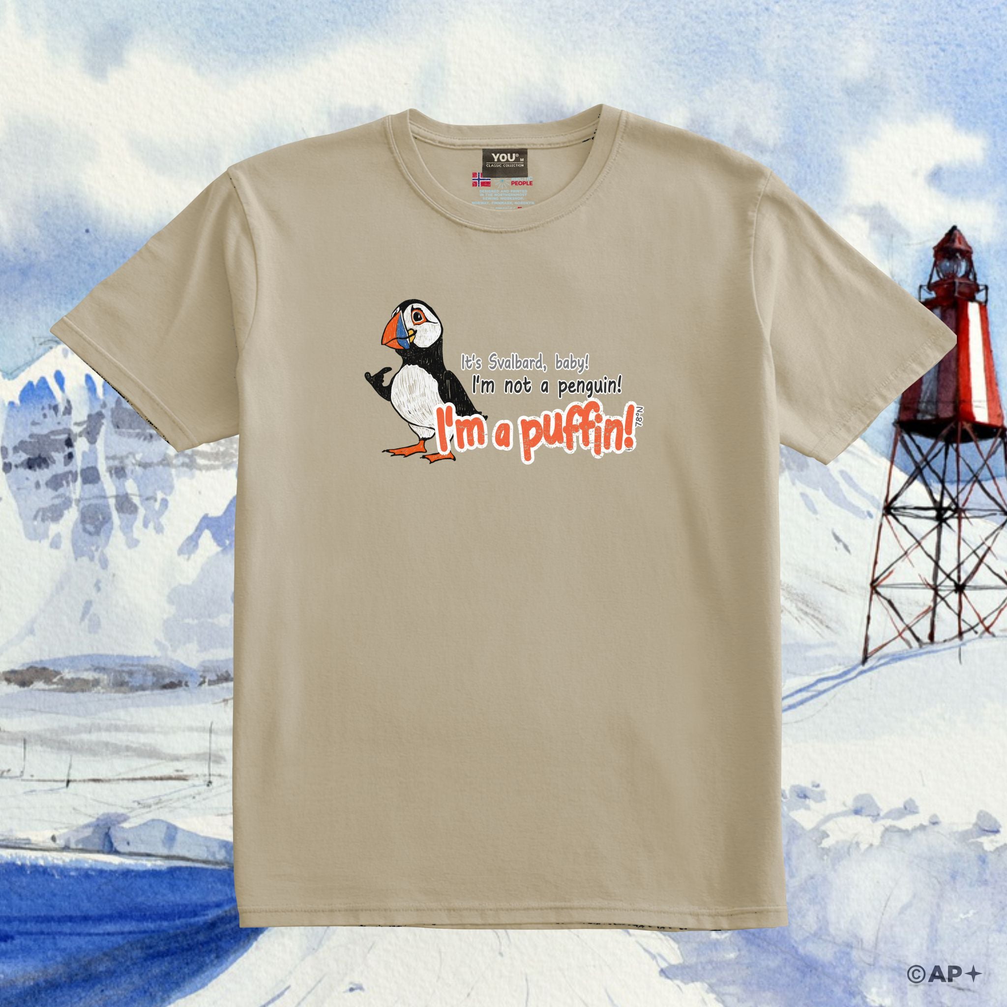 Jeg er ingen pingvin – jeg er en lunde!