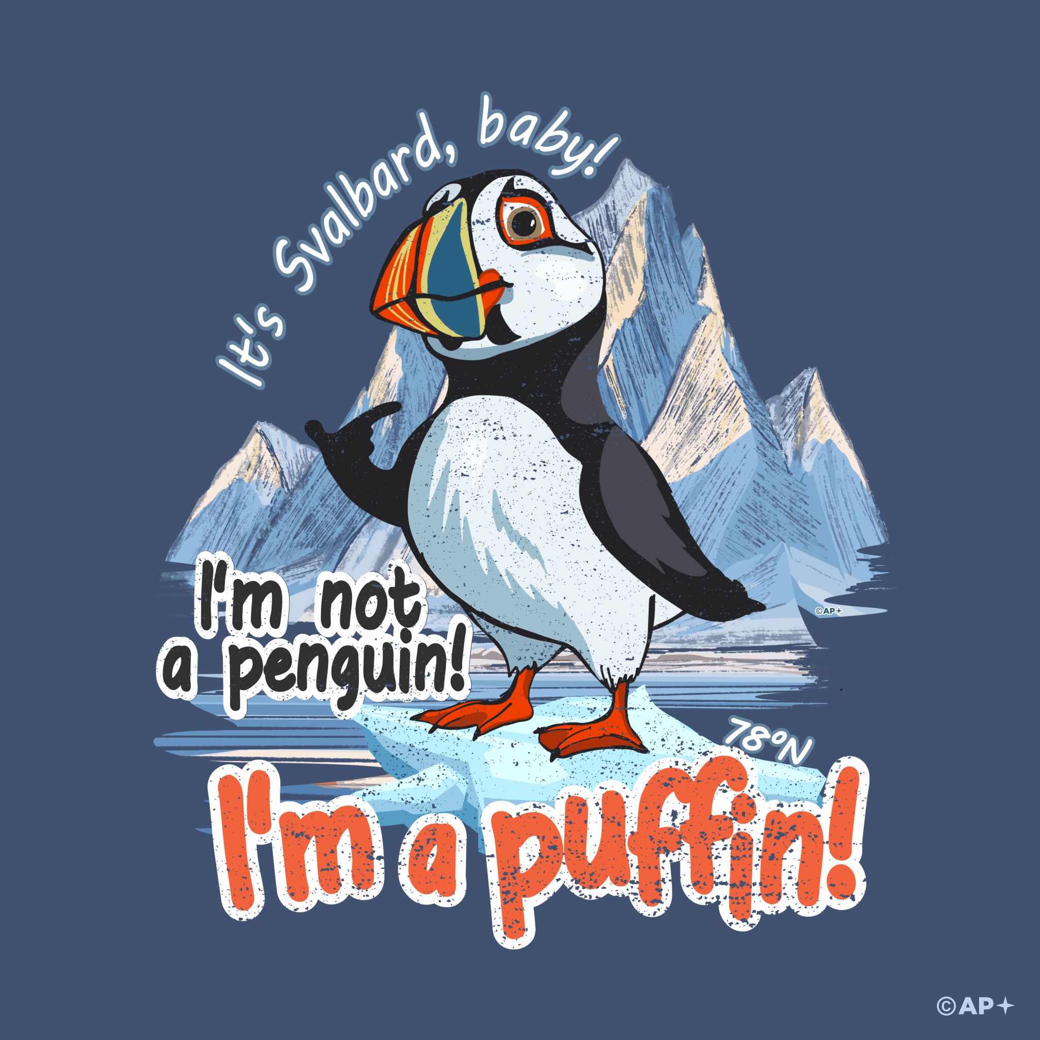 Not a Penguin – Svalbard Puffin