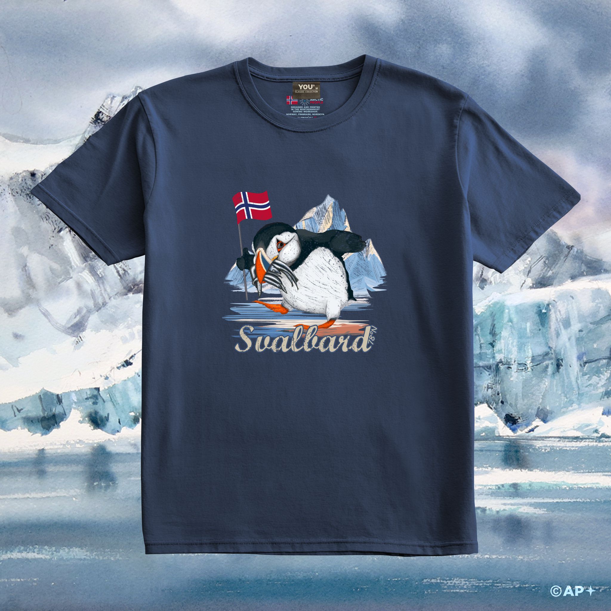 Svalbard er Norge — Lundefugl med Stil