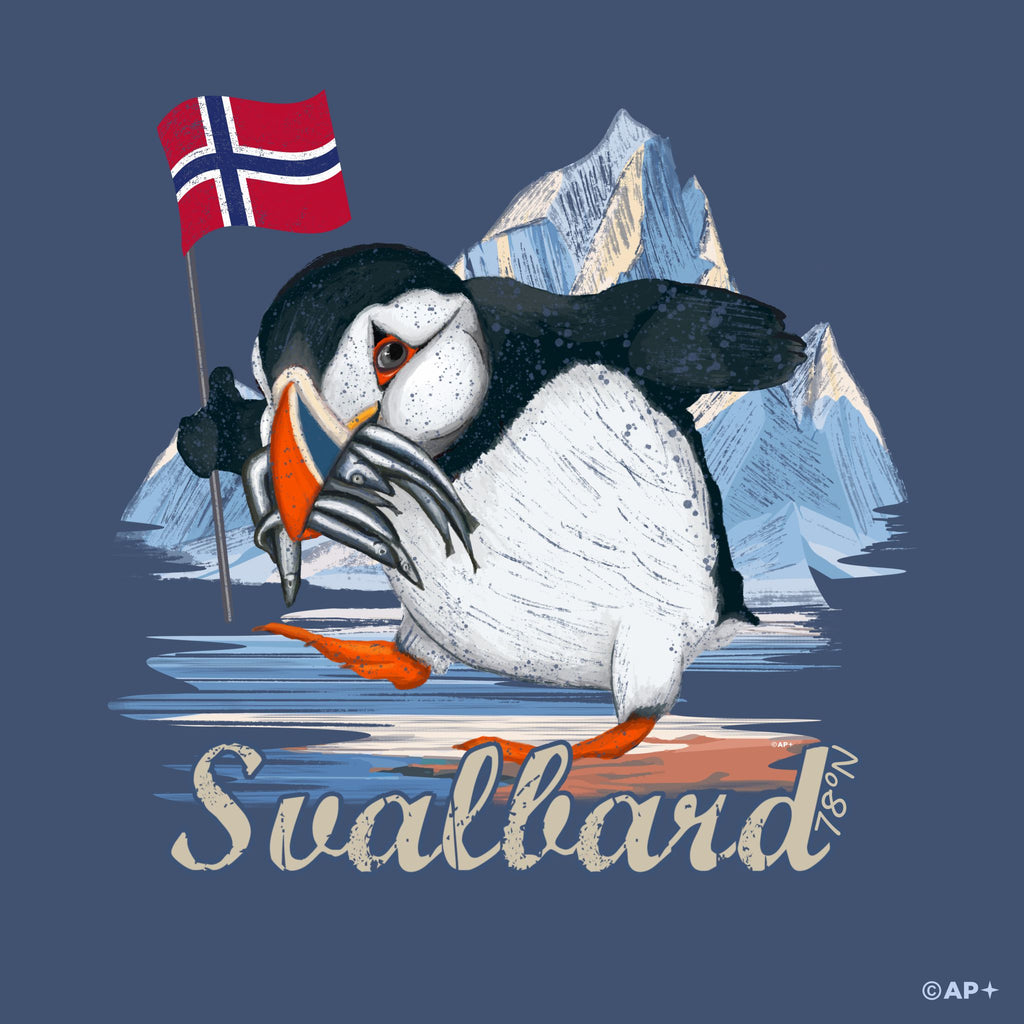 Svalbard er Norge — Lundefugl med Stil