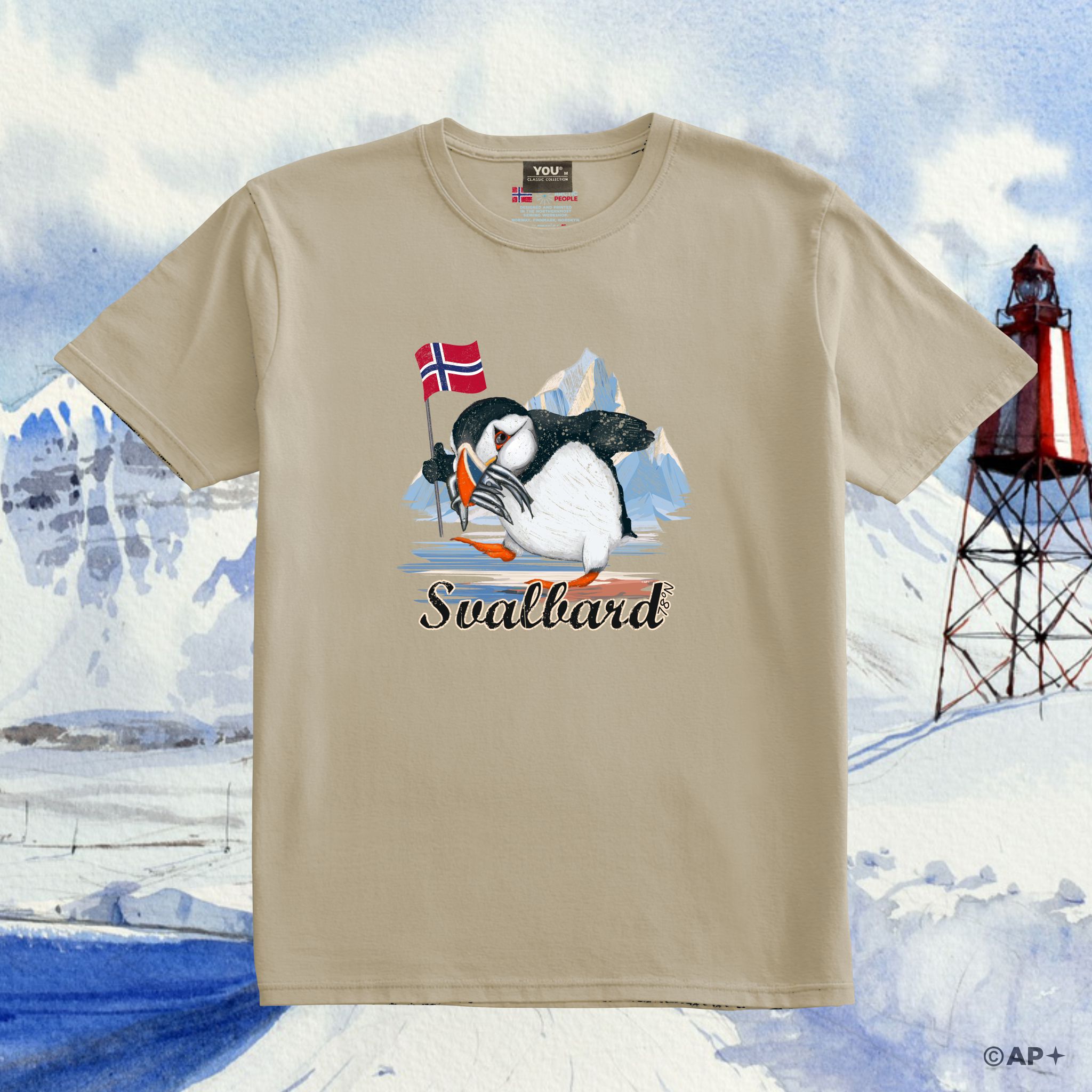 Svalbard er Norge — Lundefugl med Stil