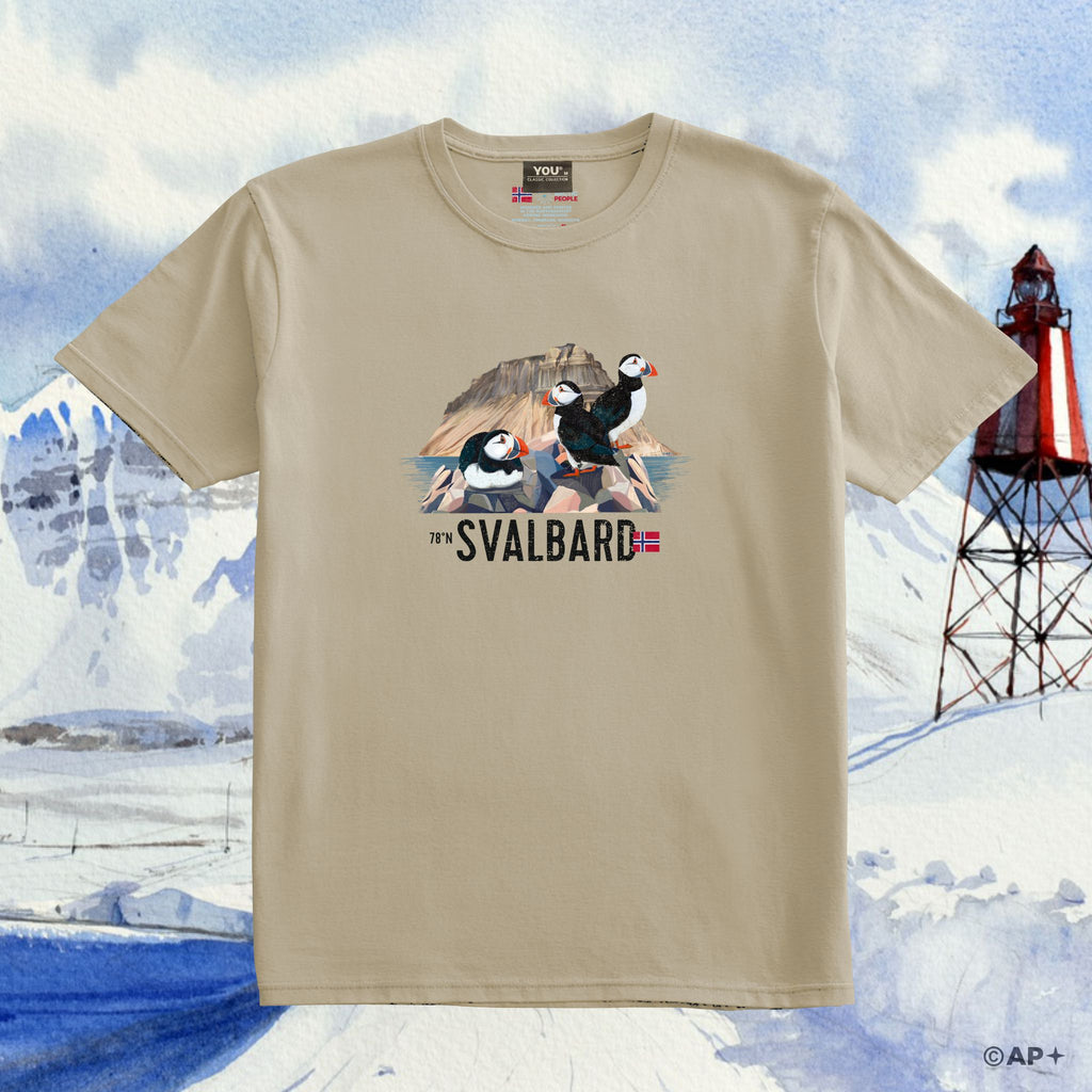 Lundefugler i Skansbukta – Svalbard