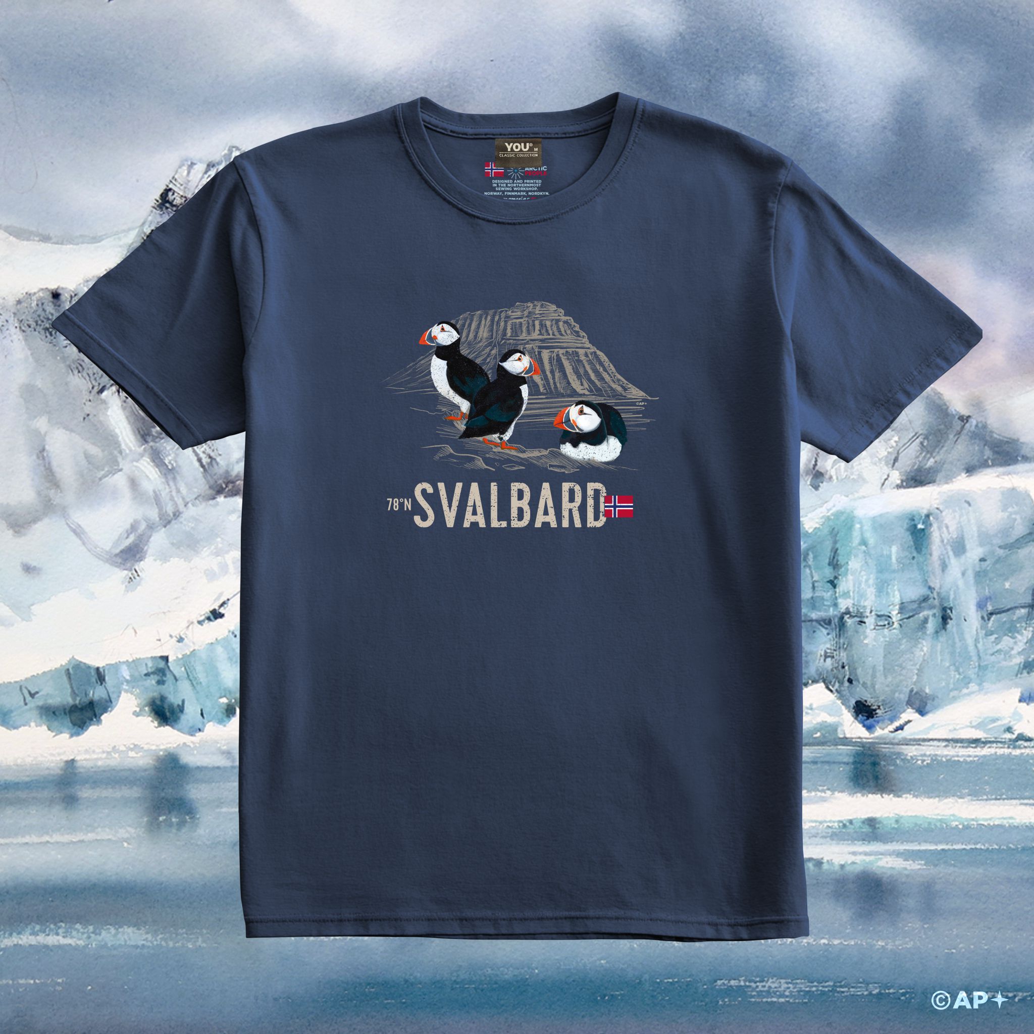Svalbard Puffin Coast – Arctic Cruise Souvenir