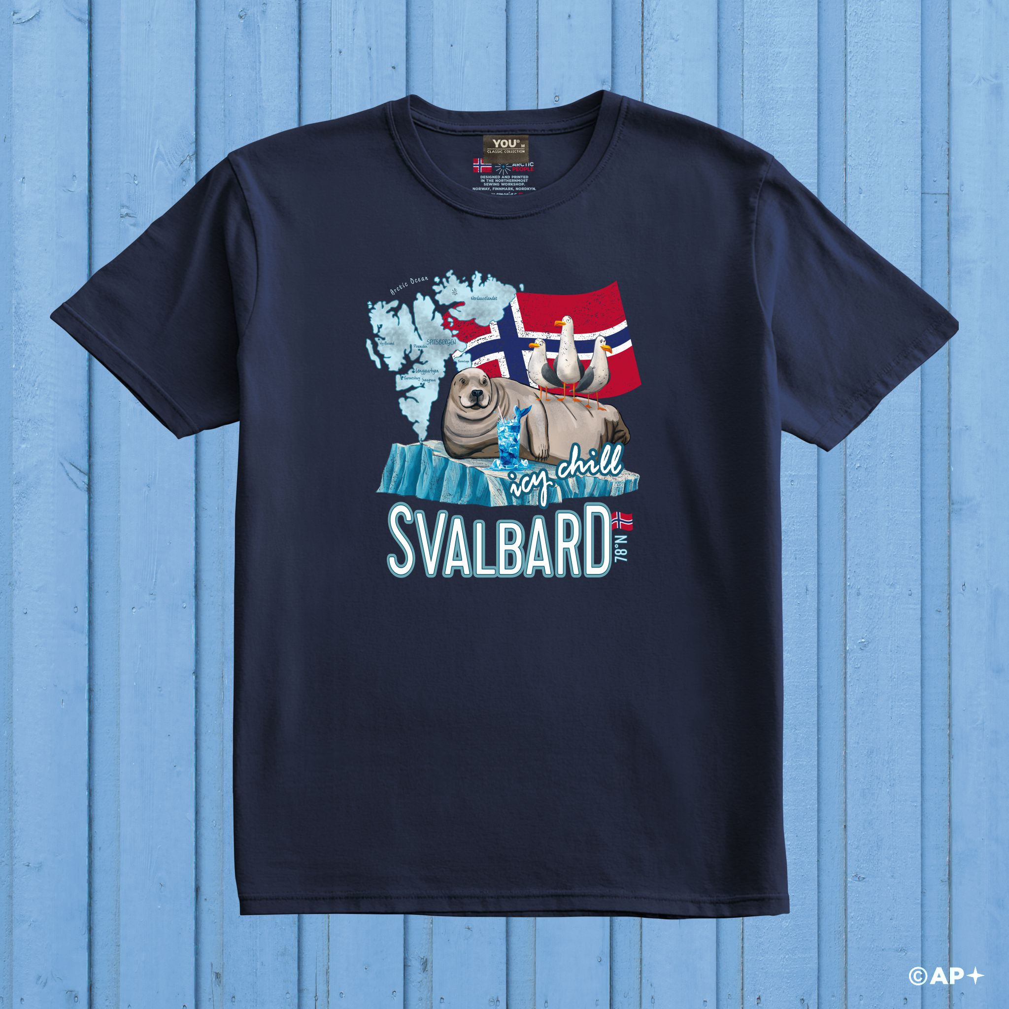 Icy Chill Seal – Svalbard Arctic Humor